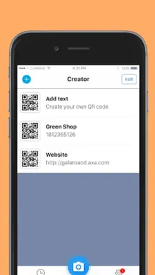 QR code reader & scanner android App screenshot 6