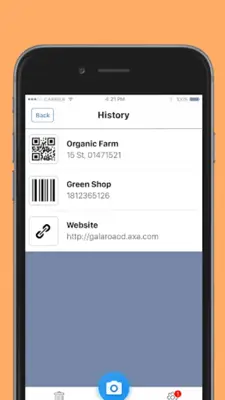 QR code reader & scanner android App screenshot 8